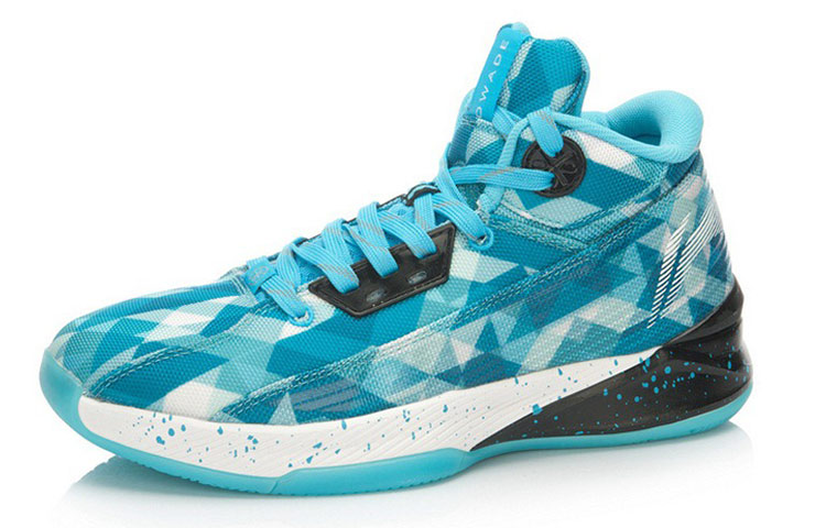 Li-Ning Classic Basketball Sneakers 'Blue White' 圖 3
