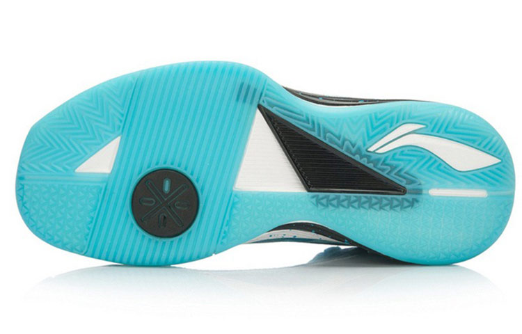 Li-Ning Classic Basketball Sneakers 'Blue White' 圖 5