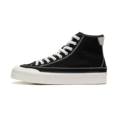 Li-Ning Classic Canvas Hi Shoes 'Black White'