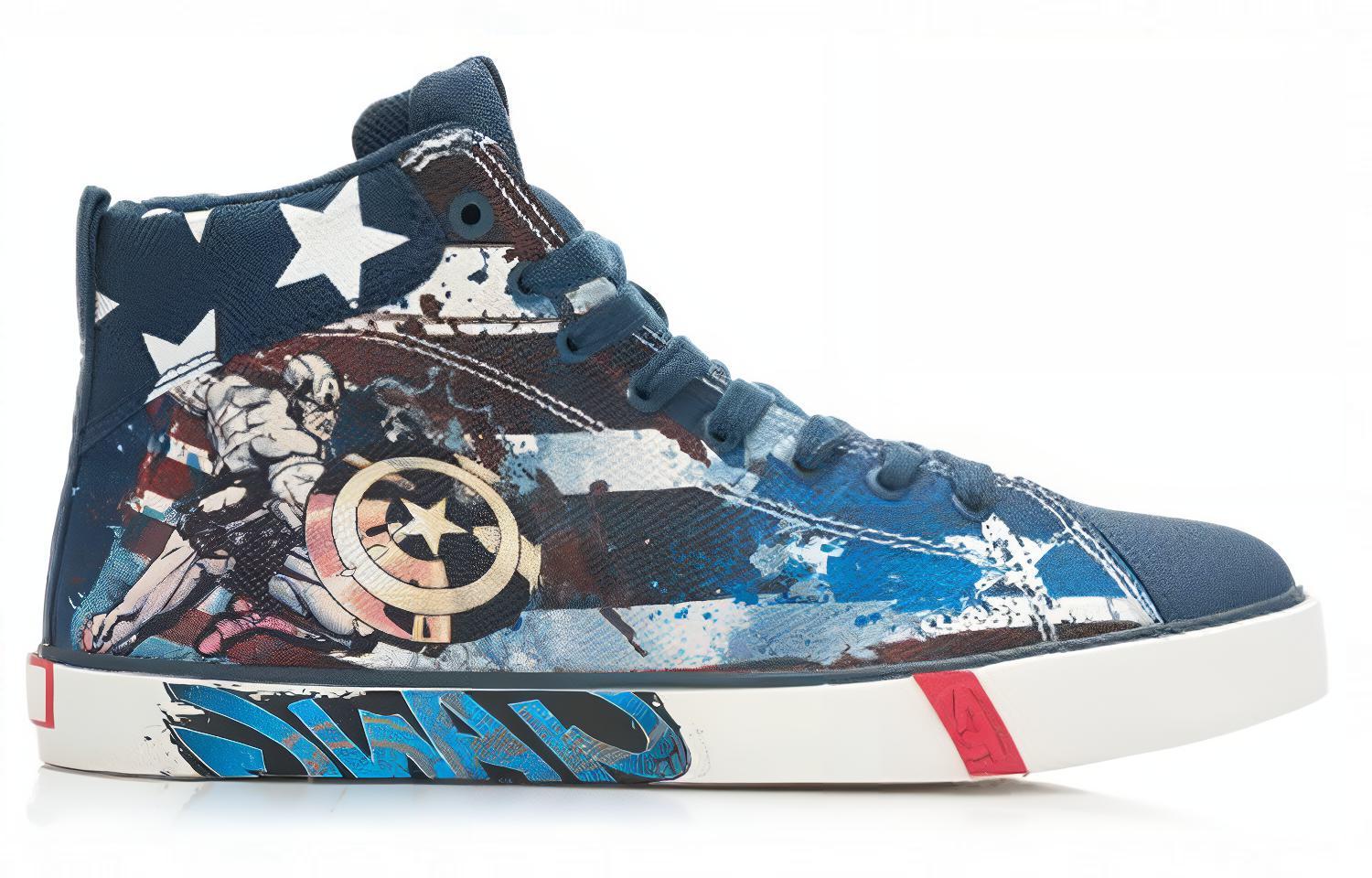 Li-Ning Classic Casual 'Black Blue' 圖 2