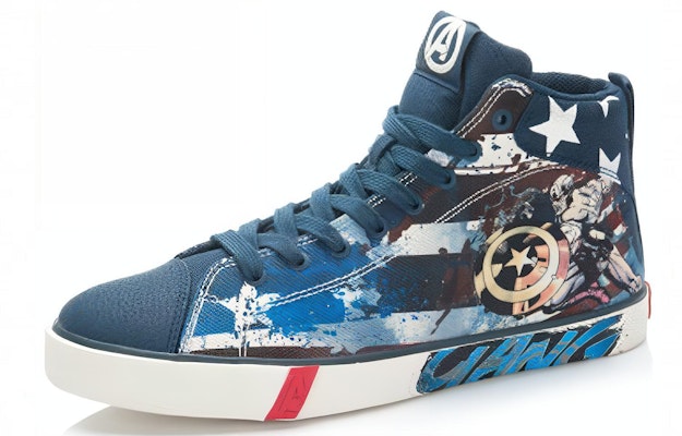 Li-Ning Classic Casual 'Black Blue' ALAK073-1 Lookbook Li-Ning Classic Casual 'Black Blue' ALAK073-1