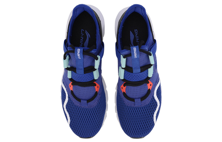 Shop Li-Ning Clásico Casual 'Mafia Azul Negro Blanco' AGCP033-1
