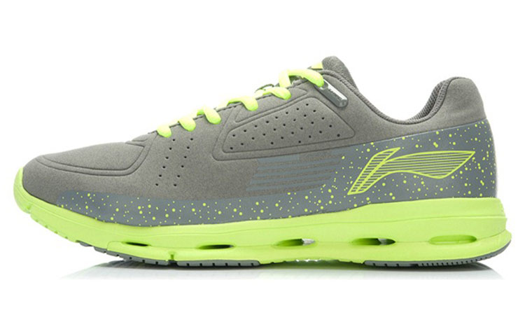 Li-Ning Classic Casual Running 'Green Grey' ACGK035-1