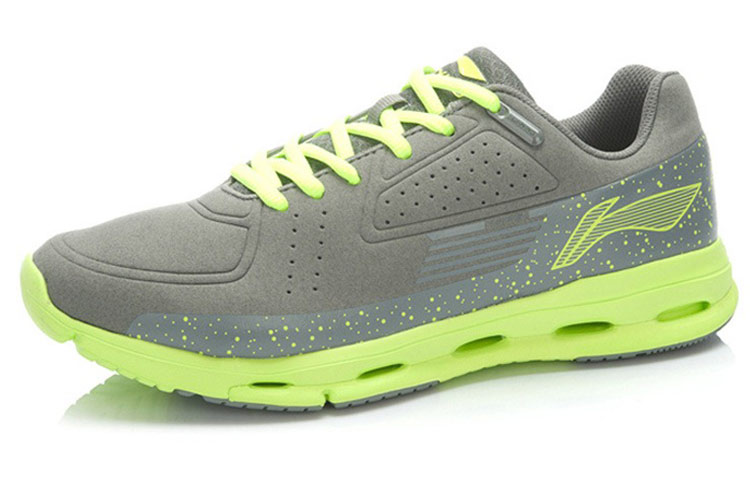 Lookbook 李寧 クラシック カジュアル ランニング (グリーン/グレー) ACGK035-1