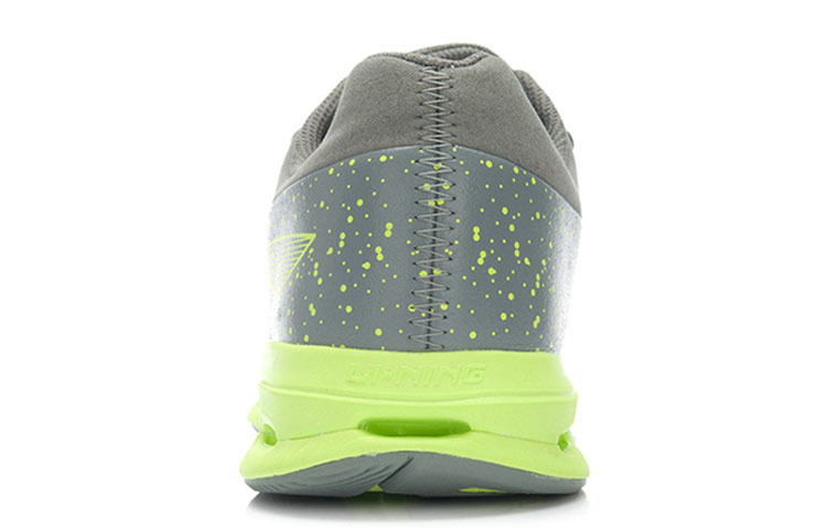 Shop 李寧 クラシック カジュアル ランニング (グリーン/グレー) ACGK035-1