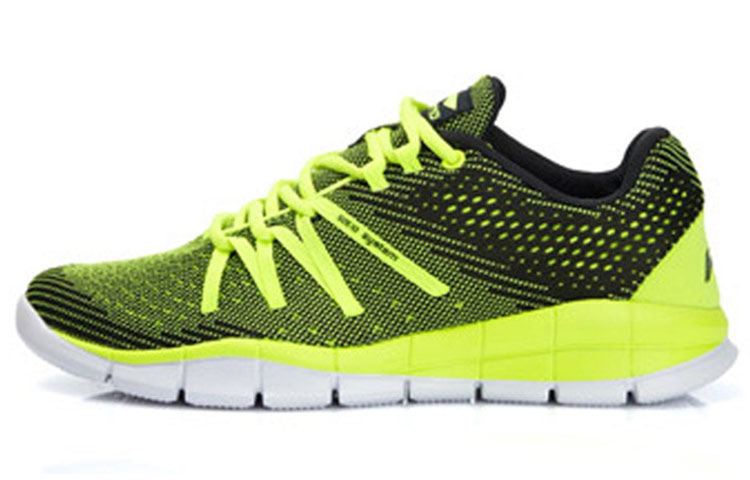 Li-Ning Classic Casual Running Shoe 'Black Green' AFPL013-3