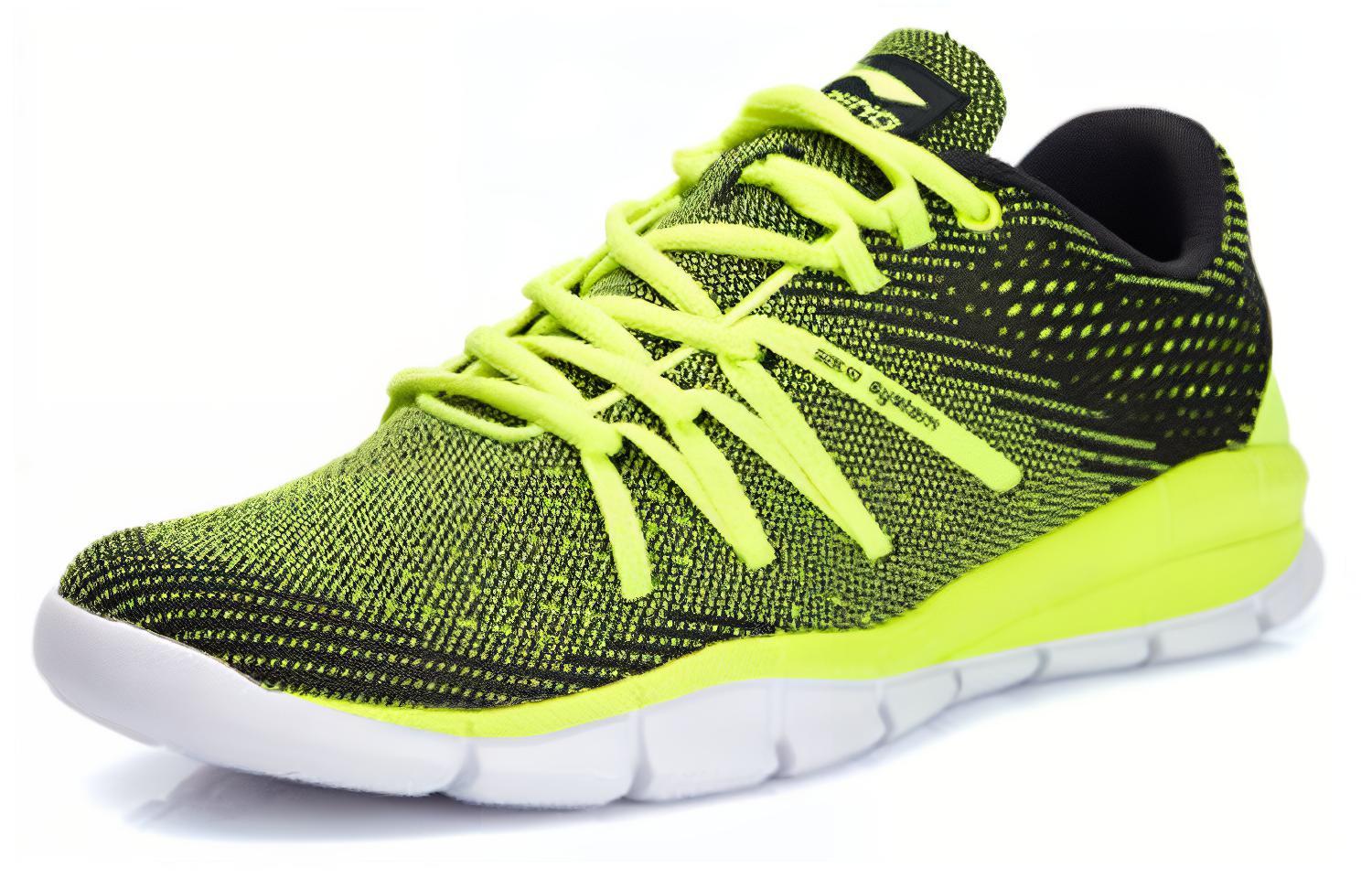 Lookbook LiNing李寧 舒適透氣 經典休閒慢跑鞋 黑綠