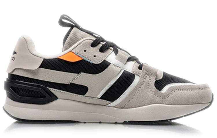 Order Li-Ning Sepatu Kasual Klasik Abu-Abu AGCP221-4