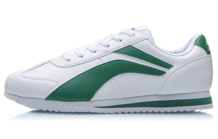 Li-Ning Classic Casual Shoes 'White Green' AGCP239-4