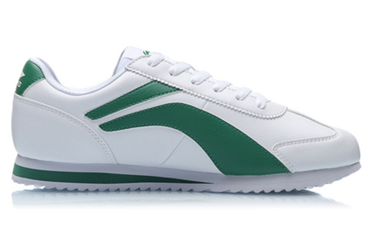 Order Li-Ning Classic Casual Shoes 'White Green' AGCP239-4