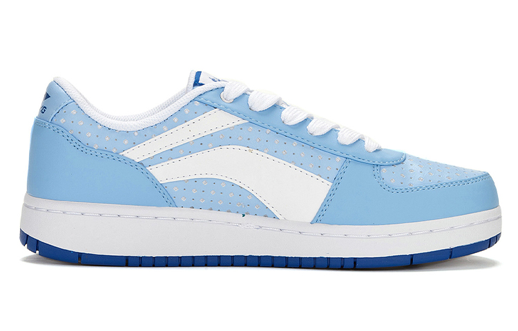 Li-Ning Classic Casual Skate Shoe 'Blue White' 圖 2