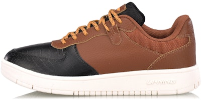 Li-Ning Classic Casual Skate Shoes 'Black Brown' AGCM045-1 Li-Ning Classic Casual Skate Shoes 'Black Brown' AGCM045-1