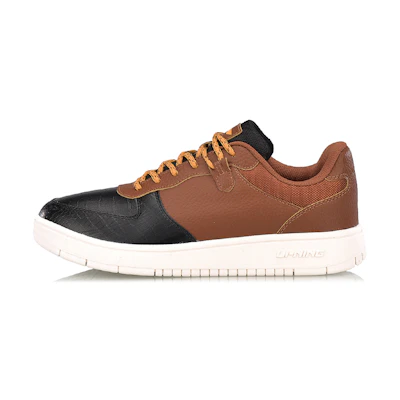 Li-Ning Classic Casual Skate Shoes 'Black Brown'