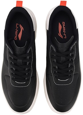 Li-Ning Classic Casual Sneakers 'Black White' AGCP031-3 Shop Li-Ning Classic Casual Sneakers 'Black White' AGCP031-3