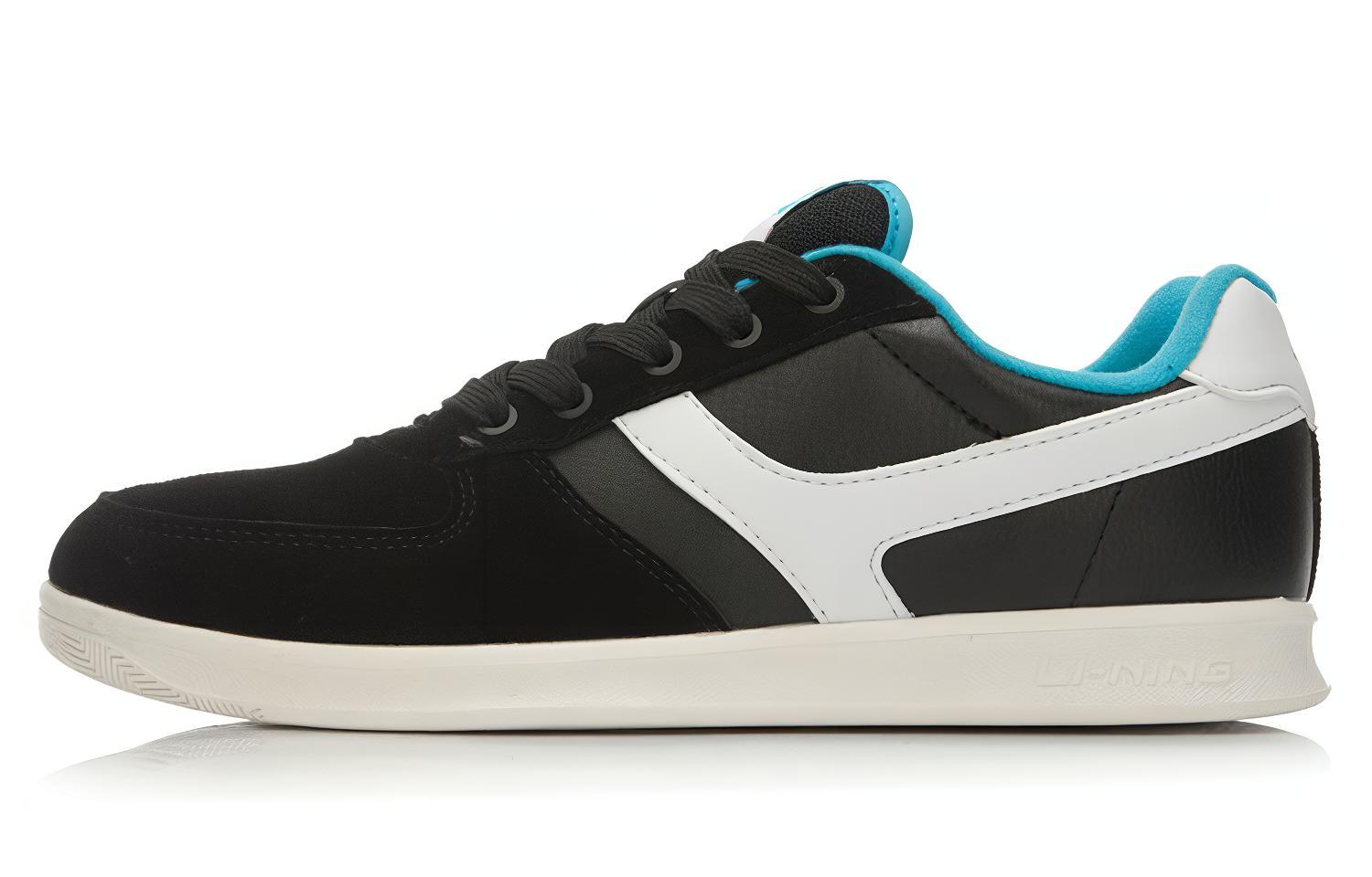 Li-Ning Classic Casual Sneakers 'White Black Grey' ALCK099-1