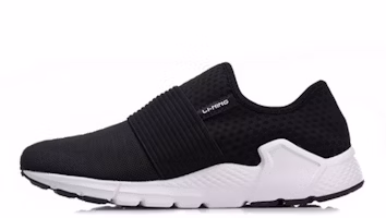 Li-Ning Classic Casual Sports Shoes 'Tide Black White' AGCN111-1 Li-Ning Classic Casual Sports Shoes 'Tide Black White' AGCN111-1