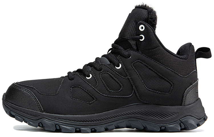 Li-Ning Classic Casual Warm Running Shoes 'Black' AGCP265-1