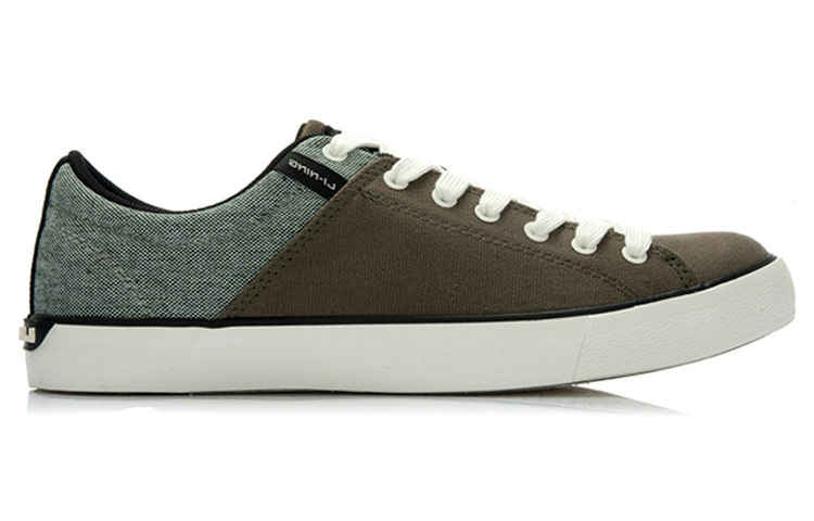 Order Zapatillas Casuales Cómodas Li-Ning Classic 'Marrón Gris' ALAJ047-3