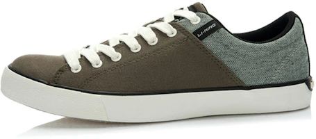 Lookbook Li-Ning Classic Comfort Kasut Kasual 'Coklat Kelabu' ALAJ047-3
