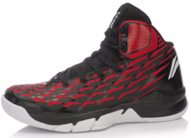 Lookbook Kasut Lari Tinggi Li-Ning Classic Comfort 'Hitam Merah' ABFK033-2