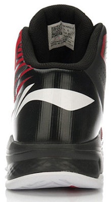 Li-Ning Classic Comfort High-Top Running Shoe 'Black Red' ABFK033-2 Shop Li-Ning Classic Comfort High-Top Running Shoe 'Black Red' ABFK033-2
