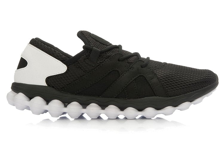 Order LiNing李寧 舒適耐磨經典 低筒休閒跑步鞋 黑白