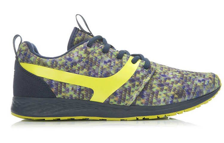 Order Sneakers Lari Rendah Li-Ning Classic Nyaman 'Kuning Hitam' ALTK007-2