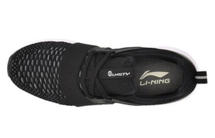 Lookbook Li-Ning Classic Comfort Rendah 'Hitam Putih' AGLM001-1