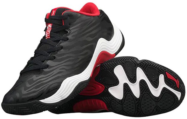 Li-Ning Classic Comfort Running Shoe 'Black Red White' ABPK051-2 Shop Li-Ning Classic Comfort Running Shoe 'Black Red White' ABPK051-2