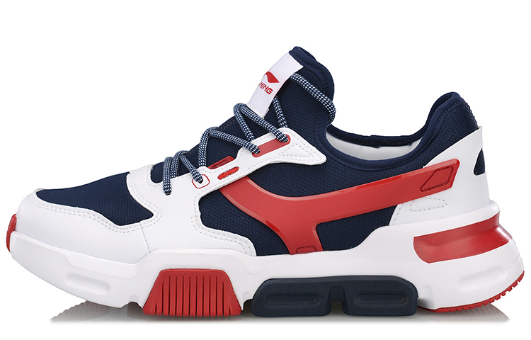 Li-Ning Classic Fashion Series 'White Blue Red'