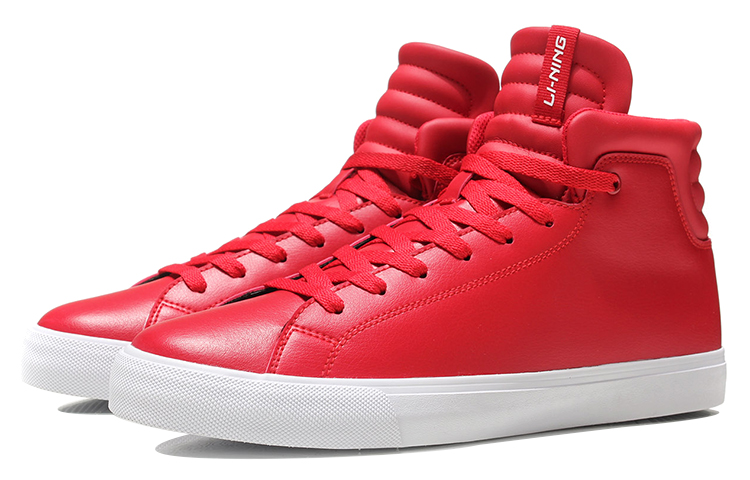 Lookbook Li-Ning Classic Hautes ''Rouge Blanc'' AGCN291-3