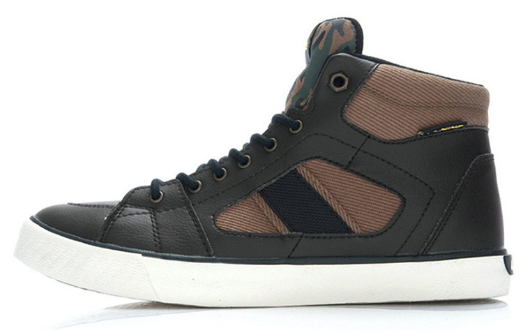 Li-Ning Classic High-Top Casual Sneaker 'Brown' ALAJ013-2