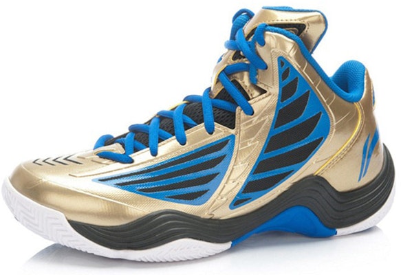 Li-Ning Klasik Tinggi 'Biru Emas' ABPK015-6 Lookbook Li-Ning Klasik Tinggi 'Biru Emas' ABPK015-6