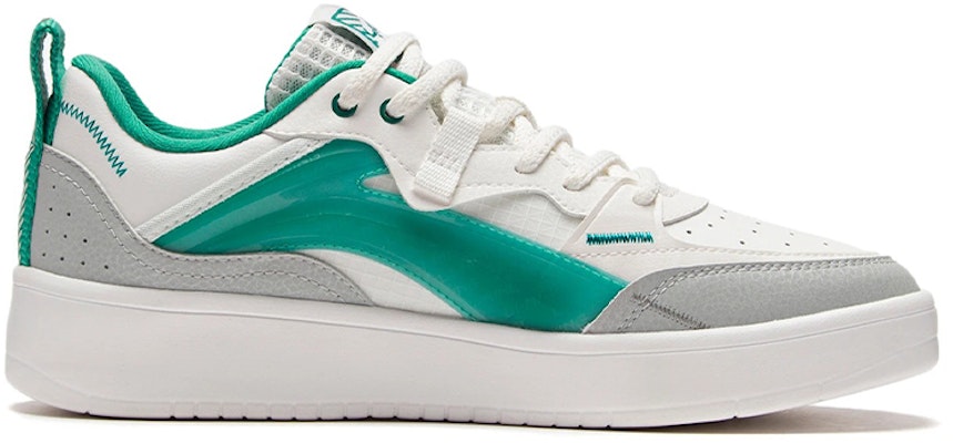 Li-Ning Classic Leisure 'White Grey Teal' AGCS085-4 Order Li-Ning Classic Leisure 'White Grey Teal' AGCS085-4