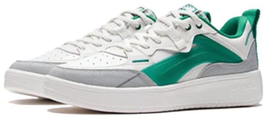 Li-Ning Classic Leisure 'White Grey Teal' AGCS085-4 Lookbook Li-Ning Classic Leisure 'White Grey Teal' AGCS085-4