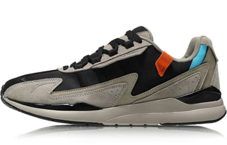 Buy 李宁经典休闲低帮鞋‘米色卡其’ AGCN339-1