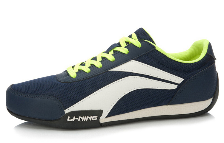 Lookbook LiNing李寧 運動生活系列 經典休閒跑步鞋 藍白