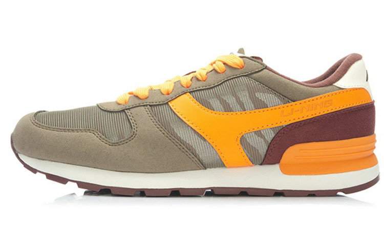 Li-Ning Classic Low-Top 'Tan Orange' ALCK029-4