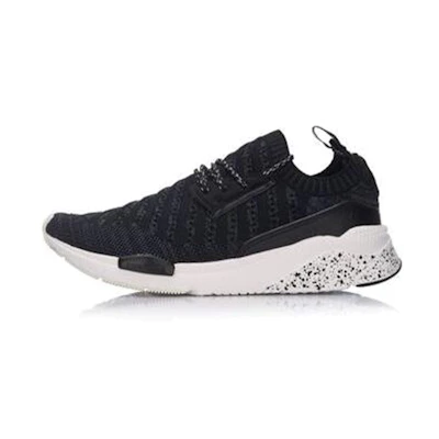 Li-Ning Classic Low-Top Running Shoes 'Black White'