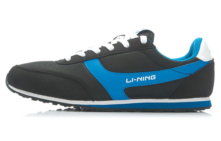 Li-Ning Classic Low-Top Running Shoes 'Blue Black' ALCK021-3