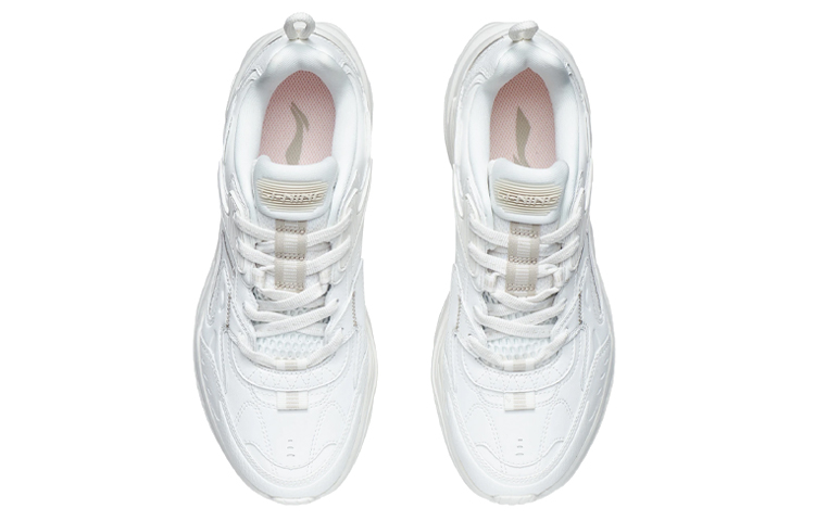 Shop Li-Ning Classic Low ''Beige Bounce'' Sneaker Beige Farbschema AGCR331-1