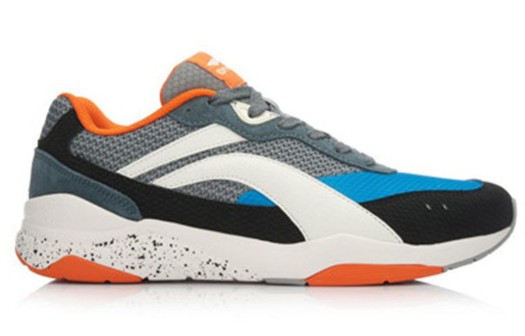 Order Li-Ning Klasik Rendah 'Kelabu Biru' ALCL071-2