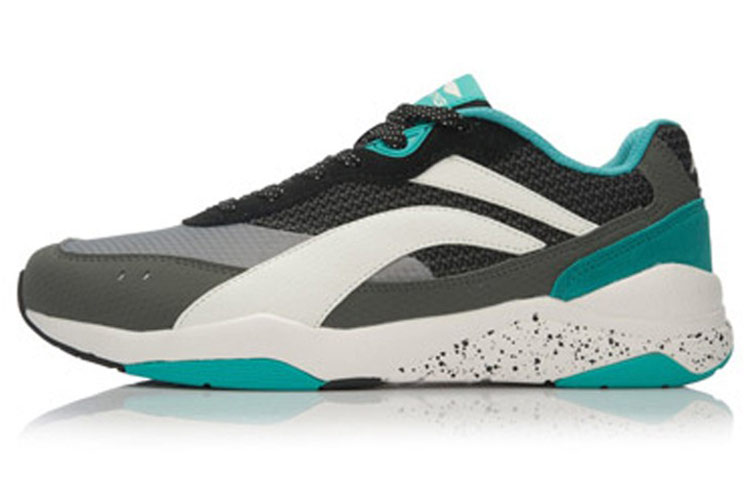 Li-Ning Classic Low 'Grey Green Blue' ALCL071-3
