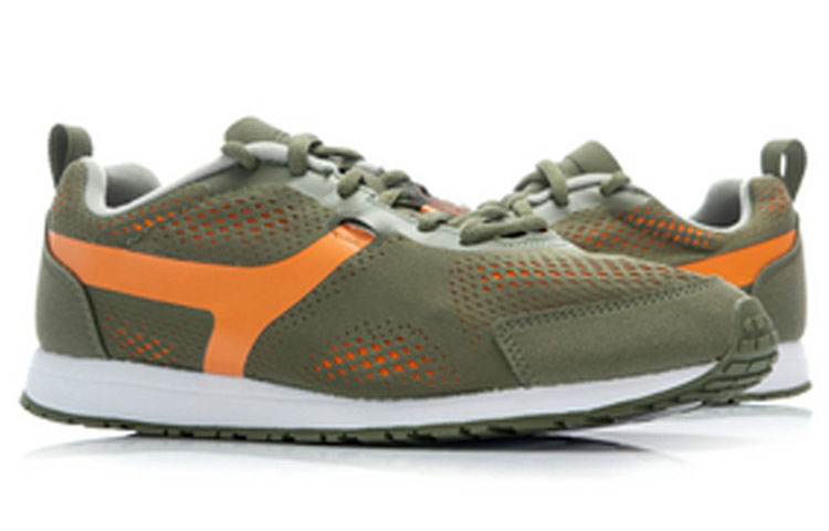 Lookbook Li-Ning Classic Rendah 'Hijau Tentera' ALCJ029-4