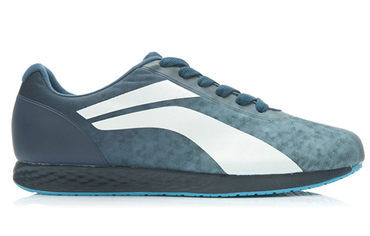 Order LiNing李寧 透氣舒適 經典低筒休閒跑步鞋 漸變灰