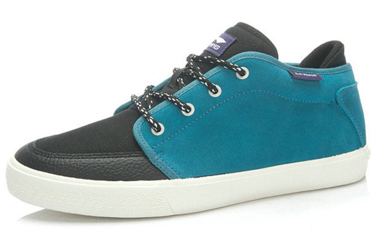 Lookbook 李寧クラシックミッド「青黒」 (Rīningu Kurashikku Middo "Ao-Kuro") ALAK003-3