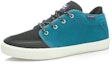Lookbook Li-Ning Klasik Mid-Top 'Biru Hitam' ALAK003-3