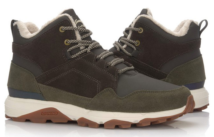 Details for Li-Ning Classic Mid-Top ''Groen Dennenhout'' ARLL013-2