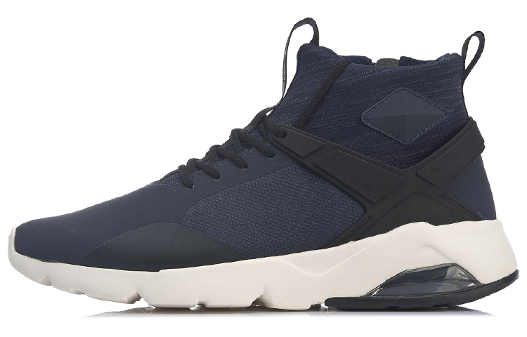 Li-Ning Classic Mid-Top Running Shoe 'Navy Black' AGCP271-3