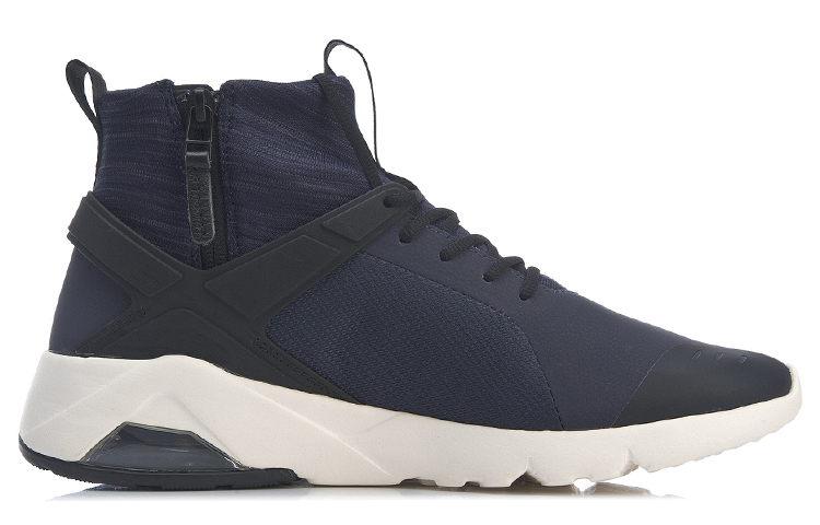 Order Li-Ning Classieke Mid-Top Hardloopschoenen ''Navy Black'' AGCP271-3
